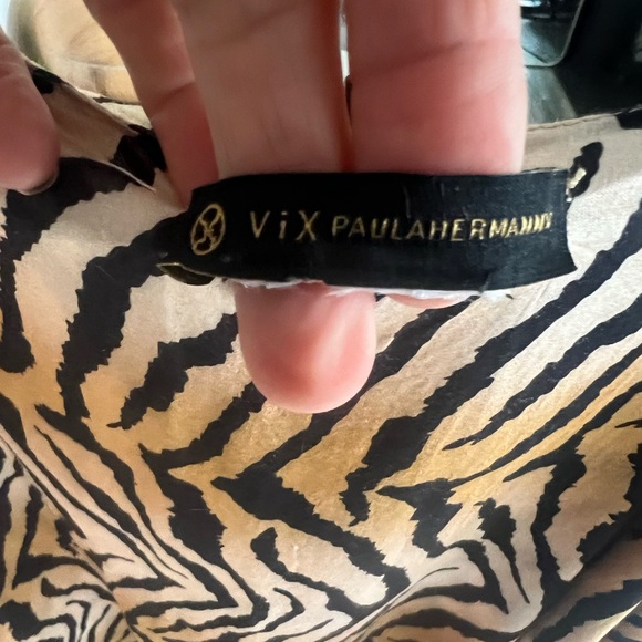 VIX Hermanny animal print cover up! - Picture 2 of 3